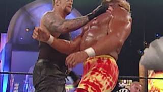 The Undertaker defeats Hulk Hogan to win the Undisputed
