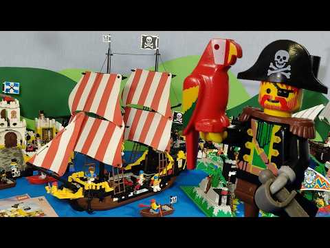 LEGO® Pirate Ship 6285 from 1989 Black Seas Barracuda