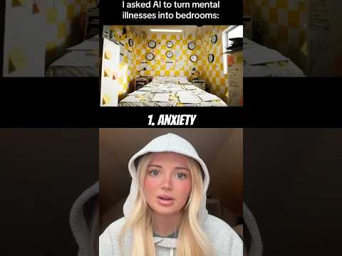 Turning mental illnesses into BEDROOMS… #xyzbca #shorts #viral #fyp creator: trendlensvault