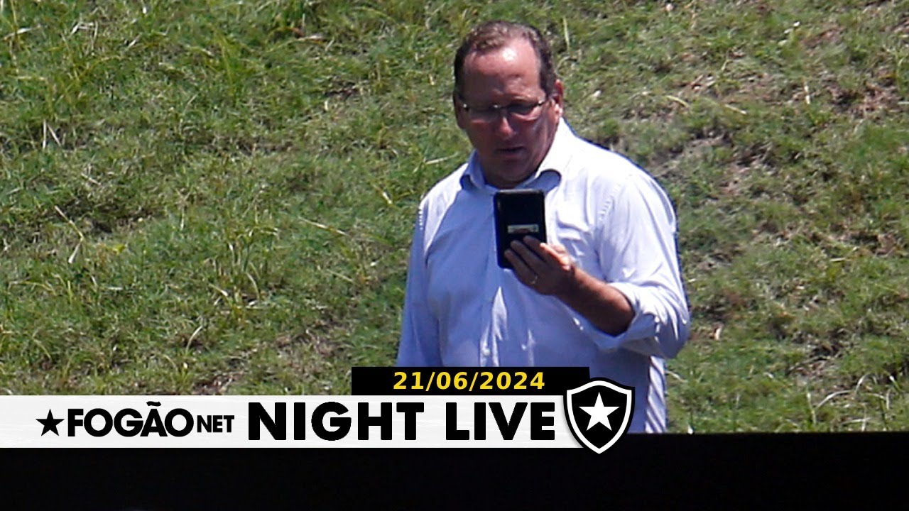 NIGHT LIVE | Sextou com as últimas notícias de mercado do Botafogo para a segunda janela