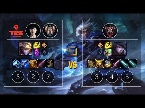 TES Photic Ezreal vs Aphelios Bot - KR Challenger Patch 10.11