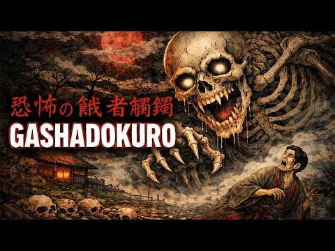GASHADOKURO – The Starving Skeletons That Hunt in the Japanese Night #freakyfolklore
