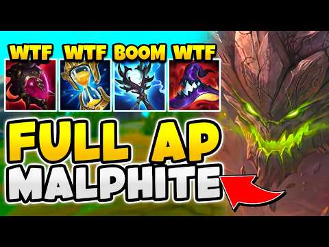 Full AP Malphite Top Is A One-Shot Machine