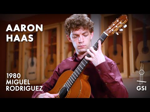 Vicente Asencio's "Suite Mística: Getsemaní" performed by Aaron Haas on a 1980 Miguel Rodriguez