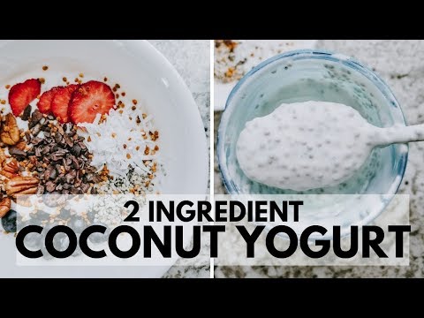 How To Make Coconut Yogurt | NO Probiotics Needed + NO Cook | Keto & Vegan