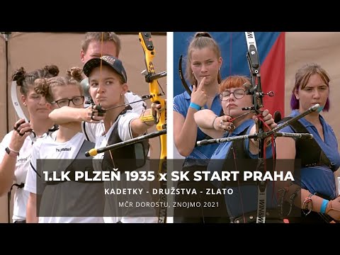 SK START Praha x 1. LK Plzeň 1935 - souboj o zlato (kadetky družstva, MČR dorostu Znojmo 2021)