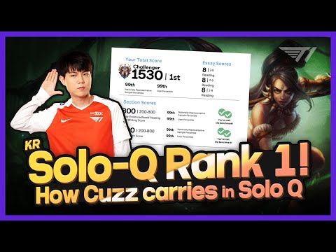 Solo-Q Rank 1! How Cuzz carries in Solo Q