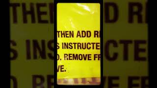 Preparation instruction for par - boiled, long grain rice