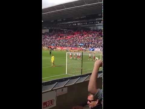 Jacob Mulenga goal : FC Utrecht 2-1 Heracles 13/04/2014