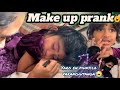Makeup 💄 prank with saanu 😂while she sleeping 😴| 🤯முடியல டா சாமி😂#saanvikashree