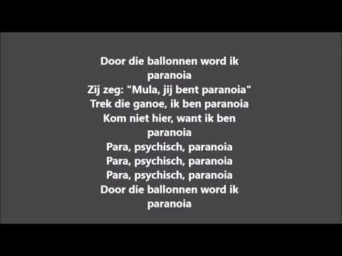 Glades - PARANOIA ft Mula B, Ali B & Lijpe lyrics