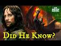 Did Sauron Know About Aragorn