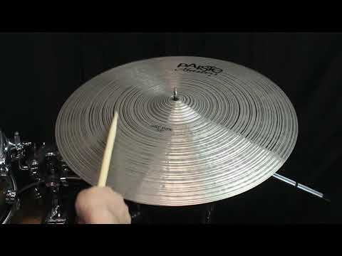 Paiste 22" Masters Dry Ride - 2641g (video demo) image 2