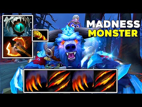 INTENSE TOP SAFELANE CARRY [ Ursa ] Aghanim Scepter Madness Monster Fury Swipes Gameplay