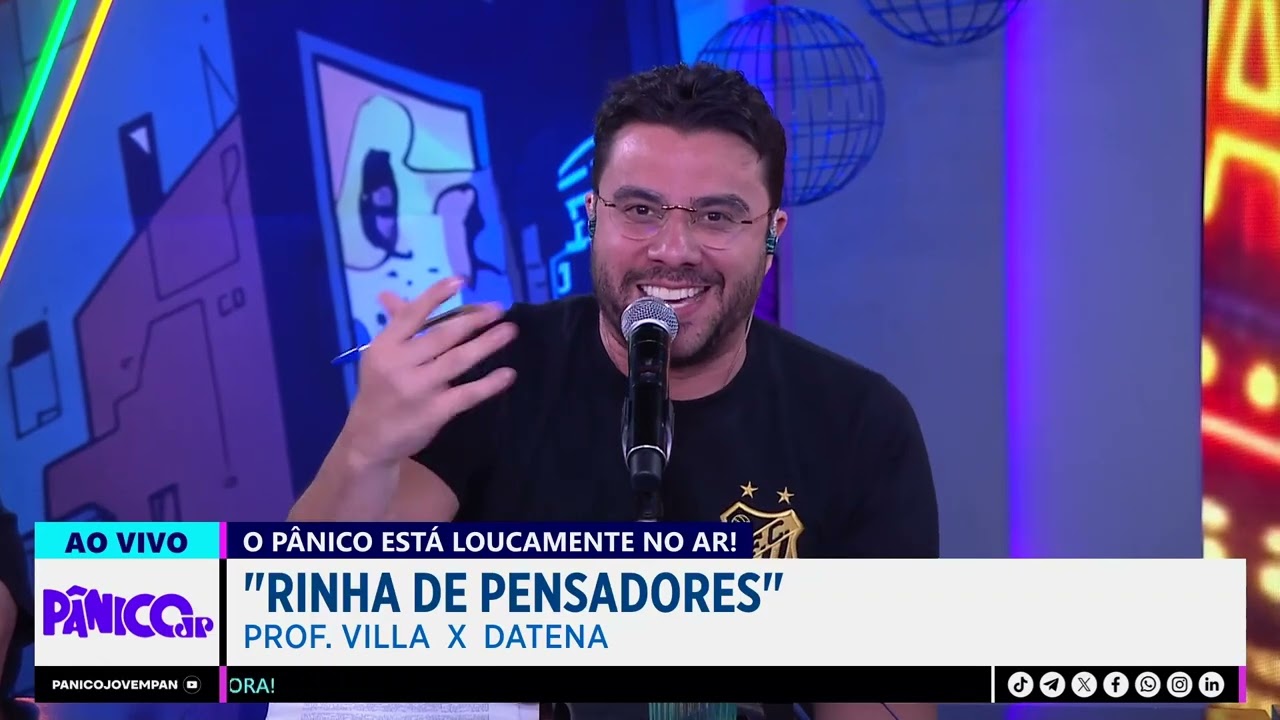 DATENA PERDEU A PACIÊNCIA NO PÂNICO! SERÁ QUE A VILLA VAI PEGAR FOGO?!