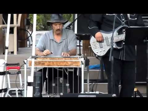 Hubby Playing Pedal Steel Guitar with Tone Pony Band  www.tonepony.com