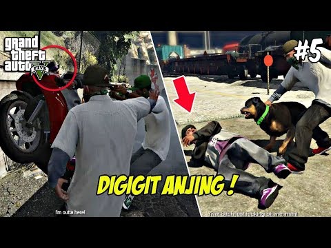 NYULIK ANGGOTA GANG BALLAS | GTA 5 MISI (5) CHOP | PC