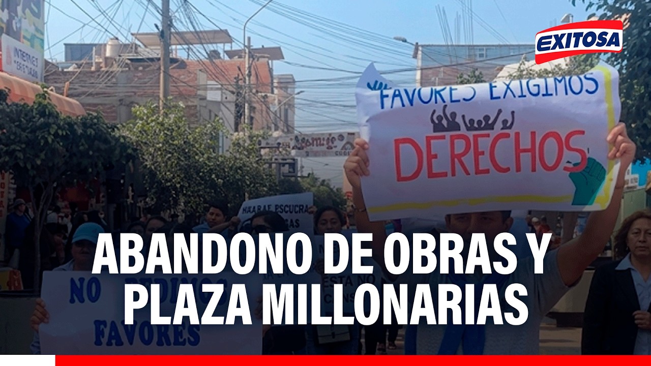 🔴🔵 Dos problemáticas en Huaral afectan a trabajadores municipales y a la población
