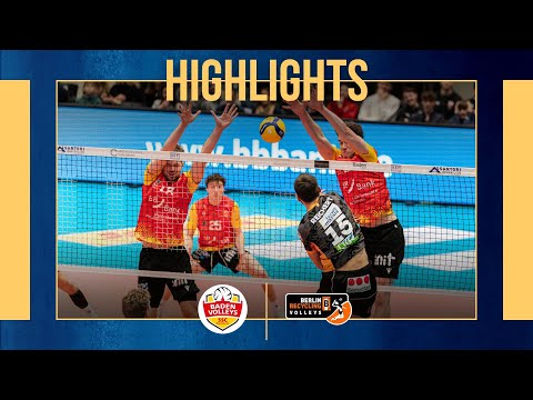 Highlights:  BADEN VOLLEYS SSC Karlsruhe - Berlin Recycling Volleys