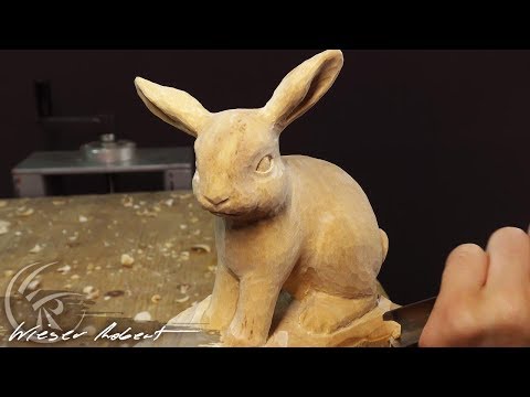Bildhauer Tutorial | Hase Schnitzen 🐇