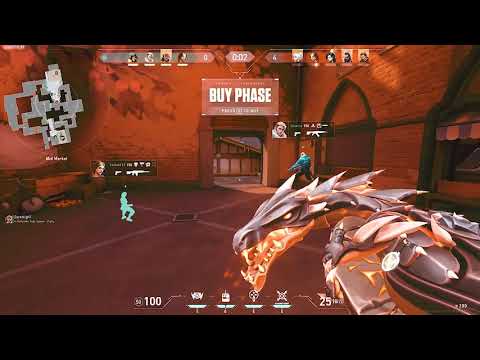 THE DRAGON SKIN IS OP ! | ELDERFLAME BUNDLE IN VALORANT || GAMERSH