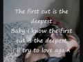 The first cut is the deepest - Sheryl Crow (lyrics ...