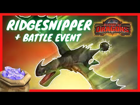NEW RidgeSnipper Dragon | Battle Event & Racing - School of Dragons