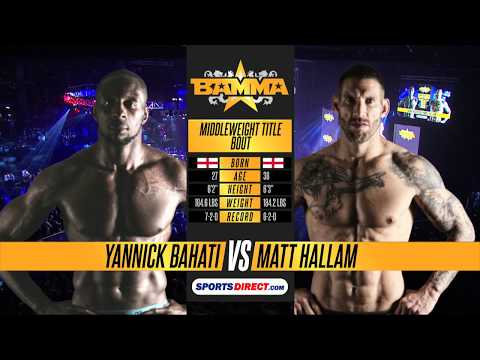 Yannick Bahati vs Matt Hallam full fight