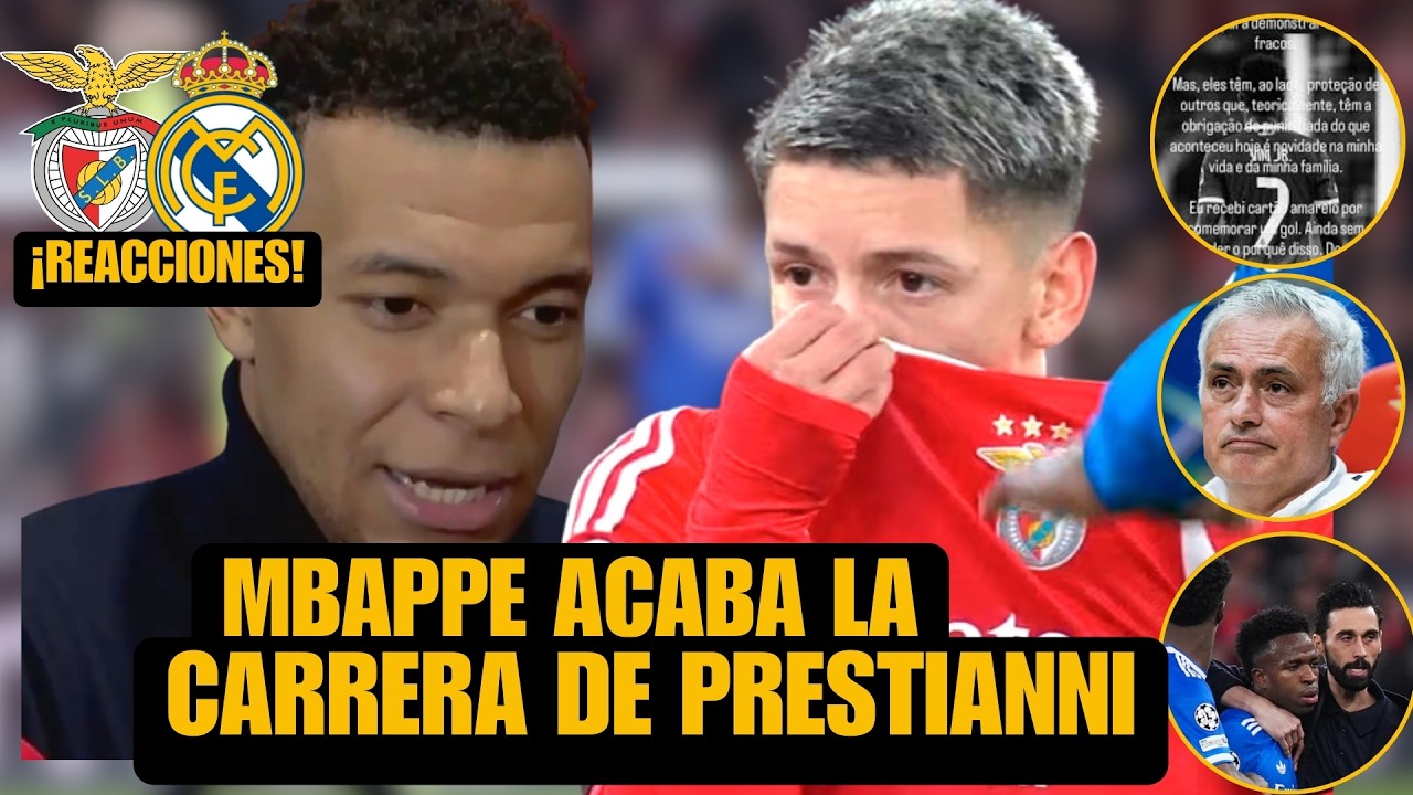 MBAPPE ENTIERRA AL RACISTA PRESTIANNI EN UNA RUEDA DE PRENSA HISTÓRICA Y MOU HACE EL RIDÍCULO