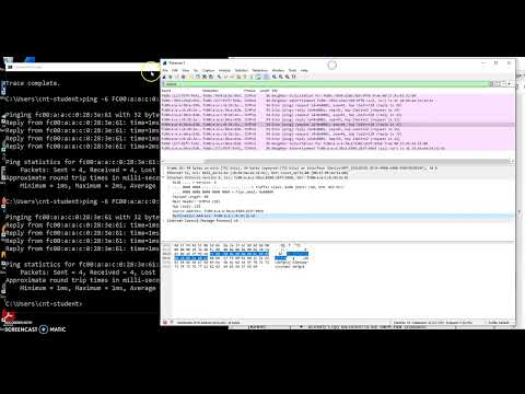 CNT125 Campus IPv6 Lab 4 Wireshark and Submission