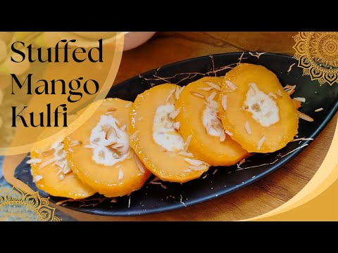 Stuffed mango kulfi | Mango kulfi recipe| Delhi style mango kulfi| mango icecream |Paramita Manna