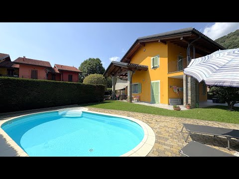 Esclusiva villa con piscina a Cambiasca Comero! Sole, relax e spazi unici CA.1927-P54