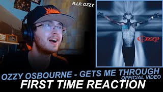 Ozzy Osbourne - Gets Me Through (First Time Reaction)