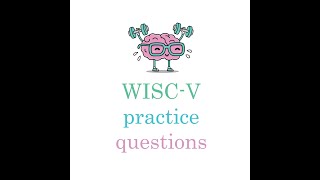 Practice Book for the WISC-V Test