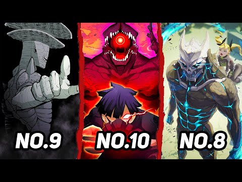 Kaiju TERLEMAH Sampai TERKUAT di Anime Kaiju No.8