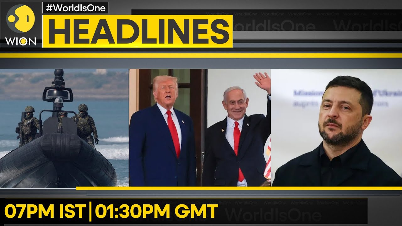Netanyahu, Trump To Meet Over Gaza Truce | Zelensky: Martial Laws To End After War Ends | HEADLINES