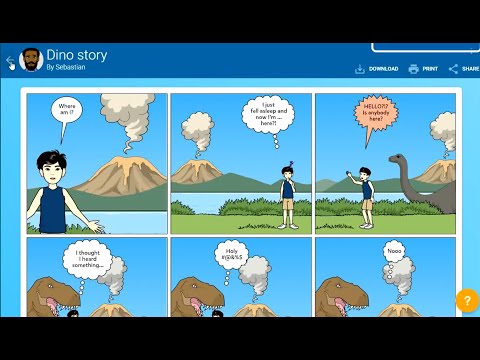 Pixton Edu - Comics mit Schülern erstellen