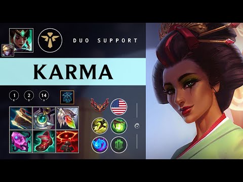 Karma Support vs Brand - NA Grandmaster Patch 26.03