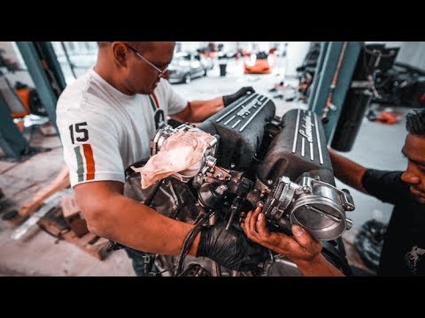 Building a Lamborghini Engine 1500 HP !!! Video