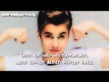 Justin Bieber - One Love [German Translation ...