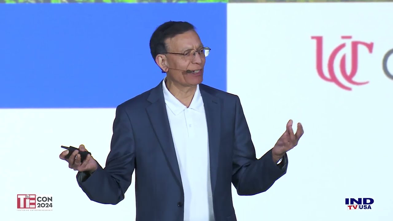 Jay Chaudhry's Keynote & Insights on Cybersecurity, AI, and Entrepreneurship | TiEcon2024