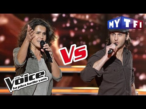Marianne Aya Omac VS Romain - « Un Homme debout » (Claudio Capéo) | The Voice France 2017 |...