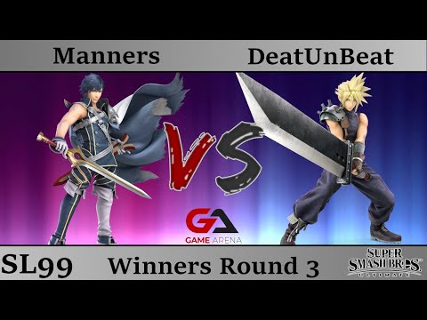 SmashLAN'd 99 - Winners Round 3: Manners (Chrom) vs DeatUnBeat (Cloud)