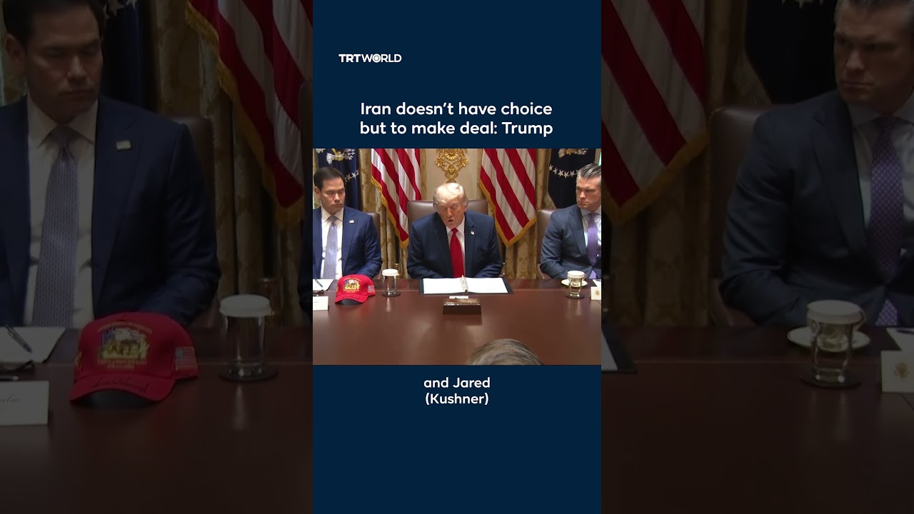 Video | Iran doesn’t have choice but to make deal: Trump