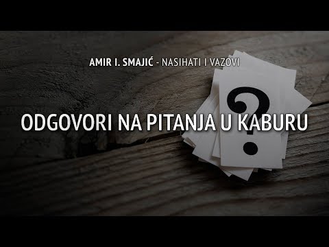 Odgovori na pitanja u kaburu - Amir I. Smajić