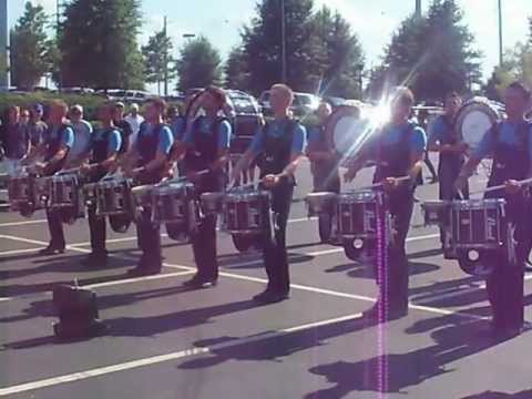 DCI Spirit of Atlanta 2012 Drumline - In the lot ~ Atlanta