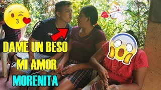 DAME UN BESO MI AMOR,😘 EL MAGO QUIERE CONQUISTAR A LA MORENITA,👫 en casa de Paty Pt 1-
