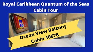Quantum of the Seas Ocean View Balcony Cabin 10678
