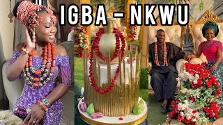 An IGBO TRADITIONAL MARRIAGE  in NIGERIA  🇳🇬 | I was Paid 💰to STYLE A BRIDE in IMO STATE