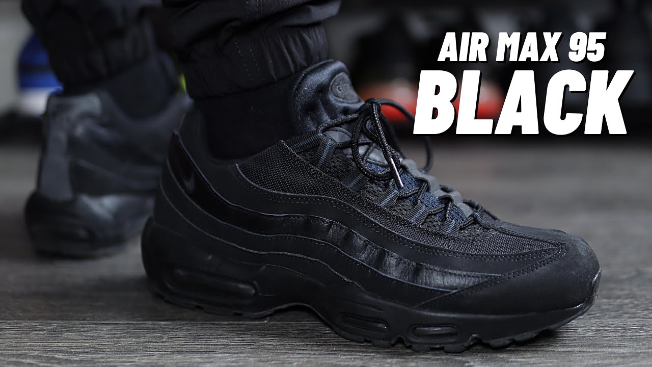 Watch video 12 MONTHS LATER! Nike Air Max 95 Black Review | On Feet Now 12 MONTHS LATER! Nike Air Max 95 Black Review | On Feet